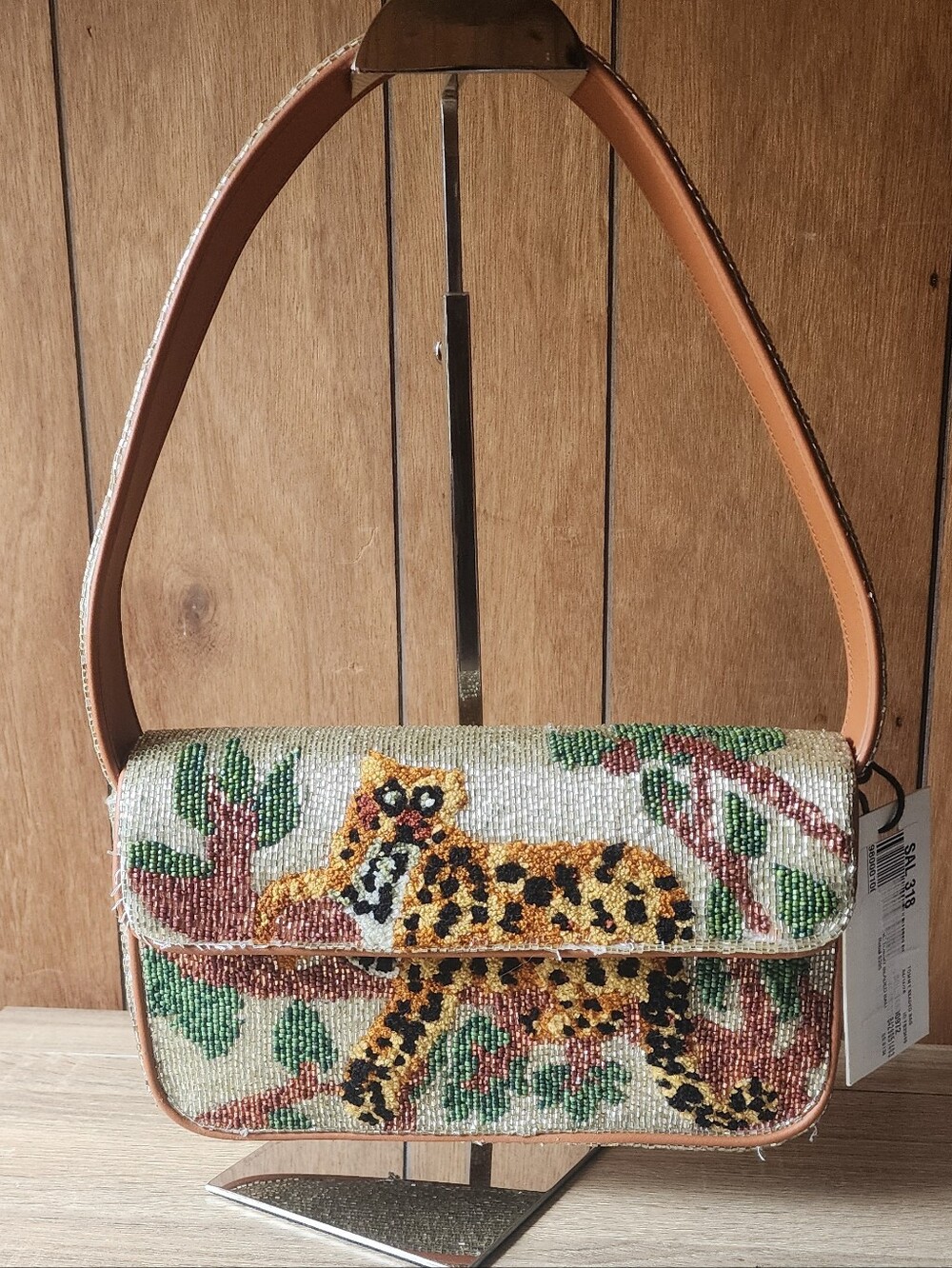 STAUD NWT (Flawed) Leopard